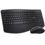 Subblim Combo Dual Office Prowave Black - Teclado y Ratón Ergonómicos